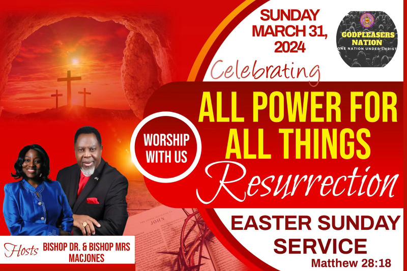 easter program flier